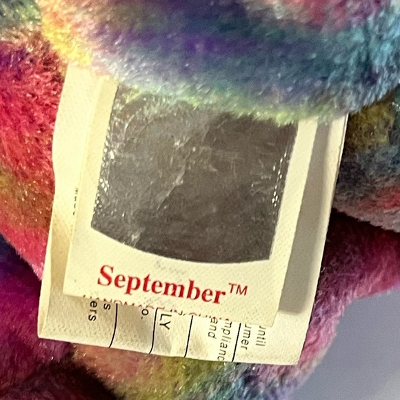 Lot of 2 Vintage Ty Beanie Boppers Birthday Bears – August & September - Picture 4 of 10